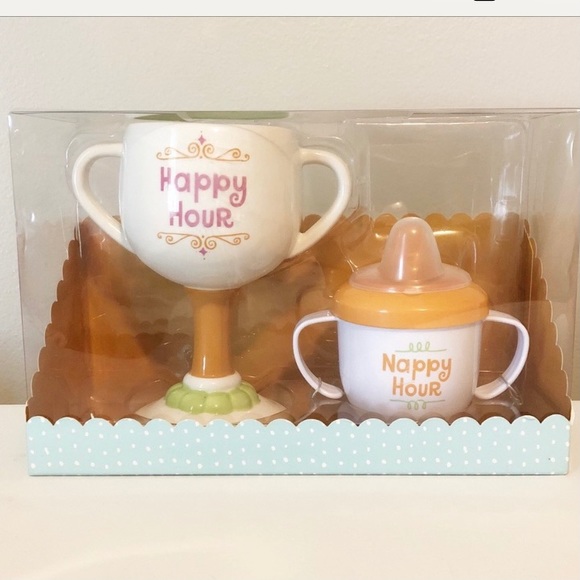 Sippy Cup & Wine Set - Picture 1 of 4